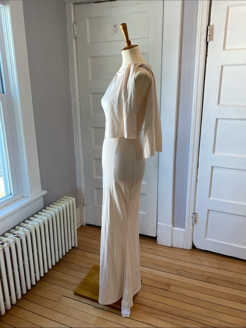 NWT Commense Beloved Knotted Sleeveless Long Dress, XS - Picture 12 of 16